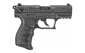 Walther, P22Q, Double Action/Single Action, Semi-automatic, Polymer Frame Pistol, Compact, 22LR, 3.42" Barrel