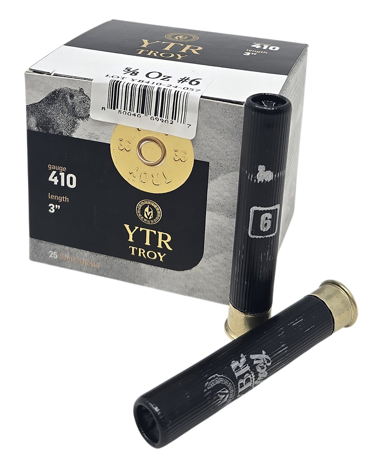 Troy Defense YBR4103586 410Gauge 3" 6 Shot 25 Per Box