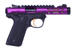 Ruger, Mark IV, 22/45 Lite, Single Action, Semi-automatic, Polymer Frame Pistol, 22LR, 4.4" Threaded Barrel