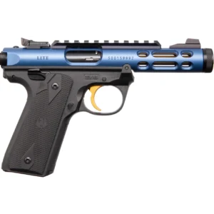 Ruger, Mark IV, 22/45 Lite, Single Action, Semi-automatic, Polymer Frame Pistol, 22LR, 4.4" Threaded Barrel