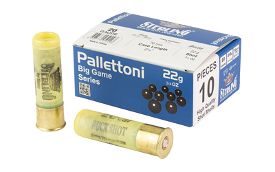 Sterling, Big Game Series, 20 Gauge, 2.75", 00 Buckshot, 6/8 oz, Shot Shell, 10 Round Box