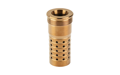 Q, Cherry Bomb, Muzzle Brake, 8.6 Blackout, 5/8X24 Thread Pitch, Gold - Image 2